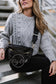 Farah Fanny Pack Shoulder Sling Bag - Black Camo RTS