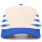 C.C Two Tone Diamond Pattern on Two Tone Trucker Hat: Red/Black