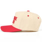 C.C SO GOD MADE A FARMER Letter Two Tone Trucker Hat: Dark Green