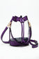Clear Crossbody Stadium Bucket Bag: Royal Blue