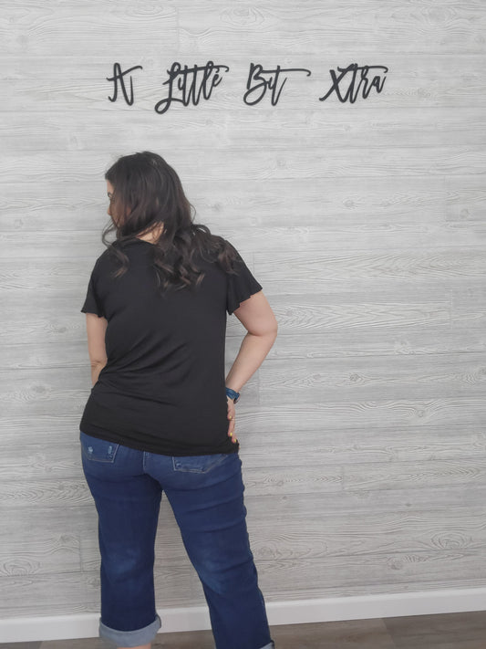 JB High Waisted Wide Leg Cropped Jeans