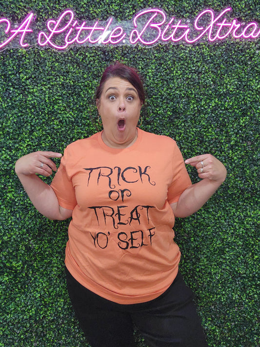 TRICK OR TREAT YO SELF T-SHIRT