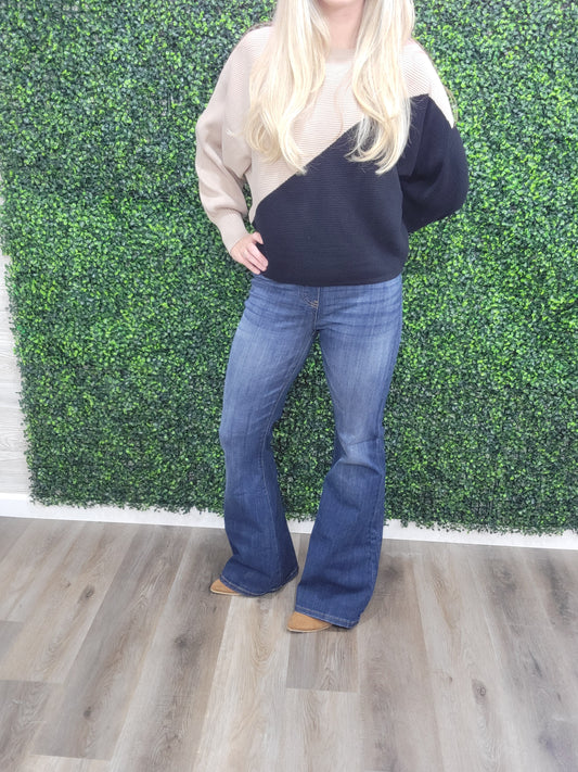 JB HIGHWAISTED PULL ON FLARE JEANS