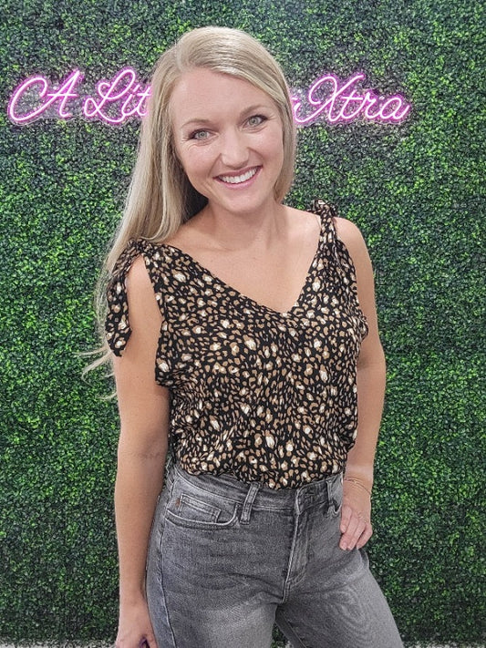 LEOPARD PRINT BODYSUIT
