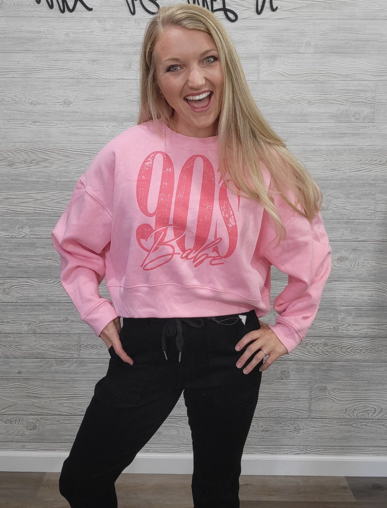 90s Babe Graphic Sweatshirt