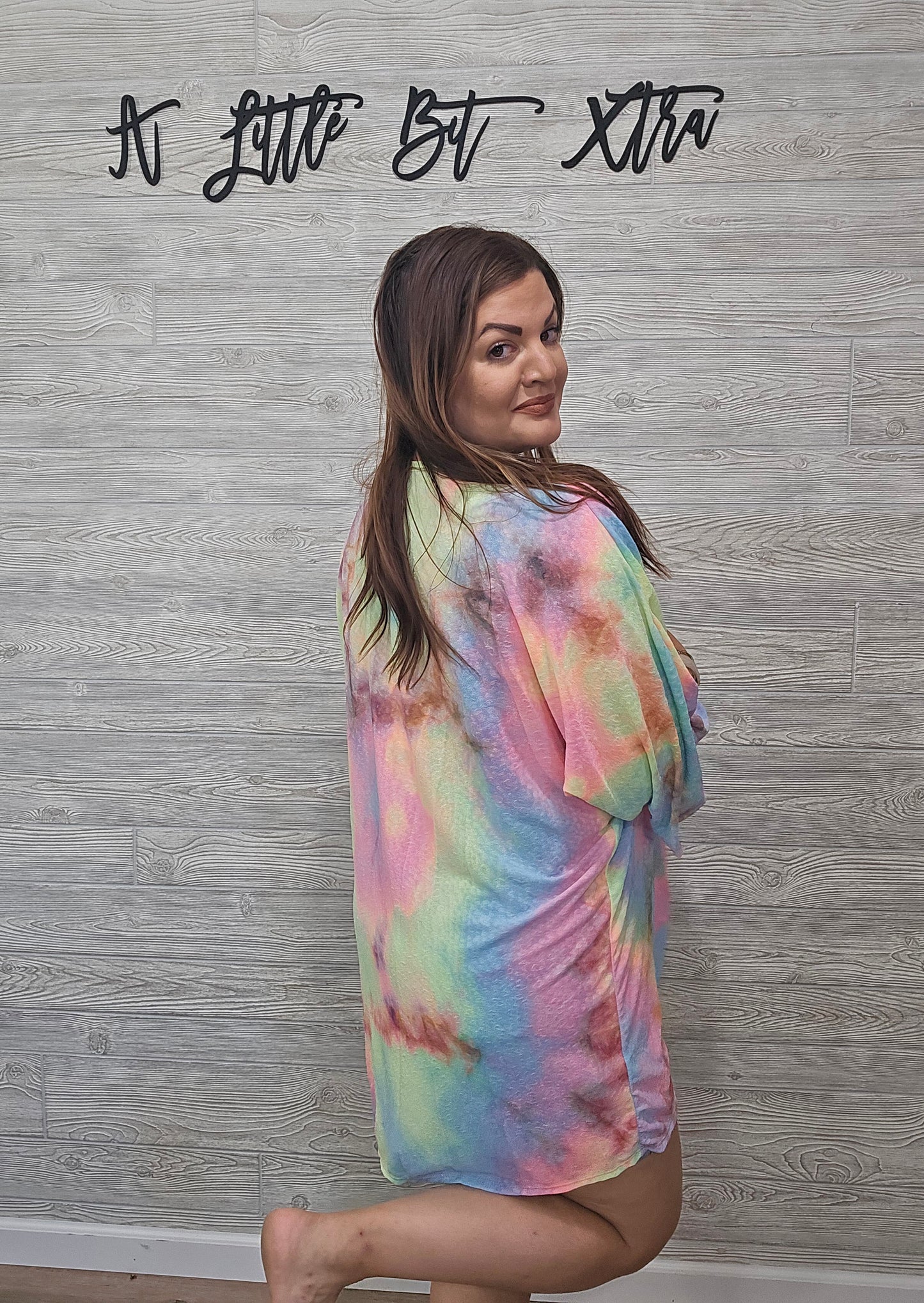 TIE DYE KIMONO