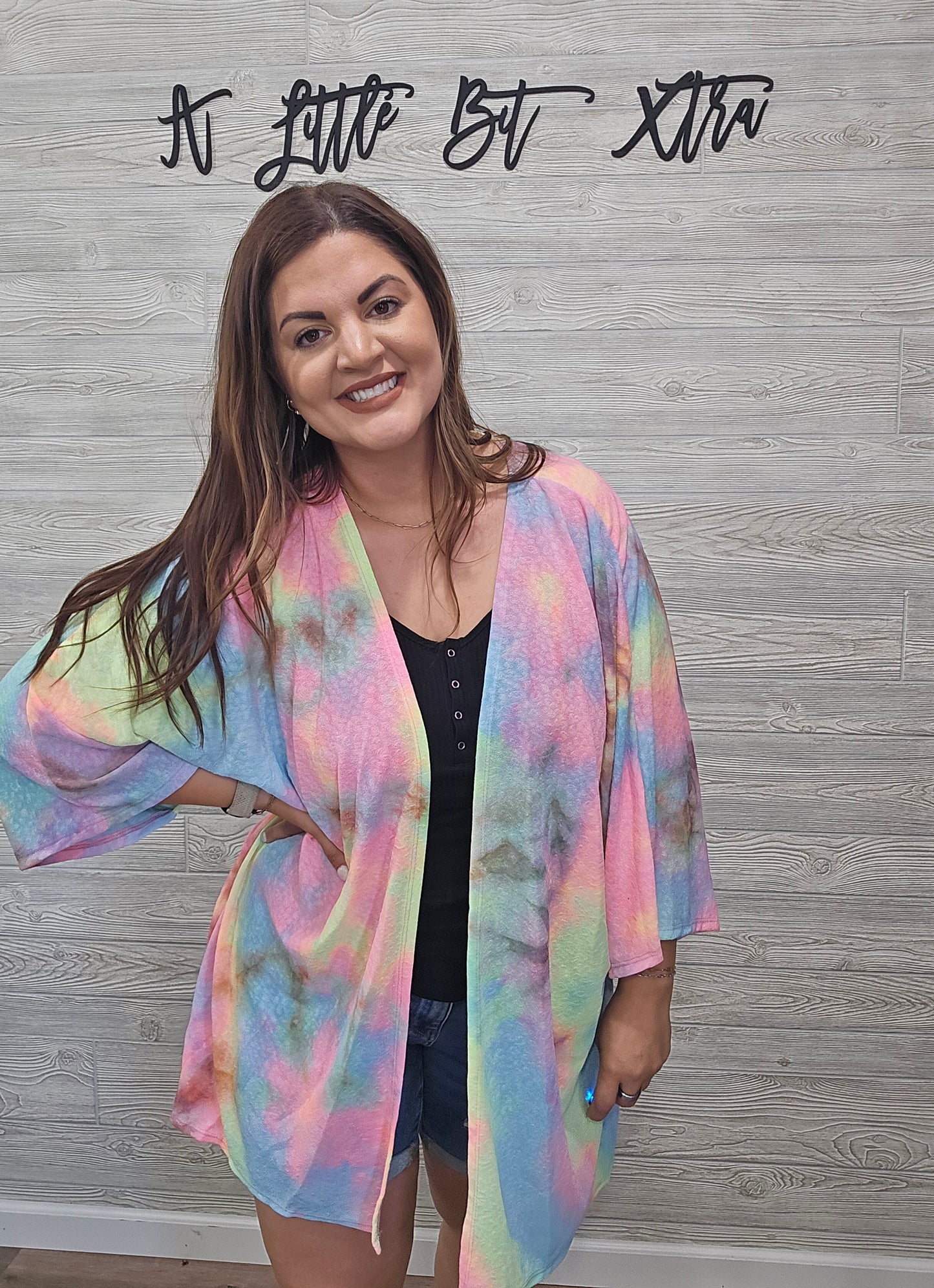 TIE DYE KIMONO