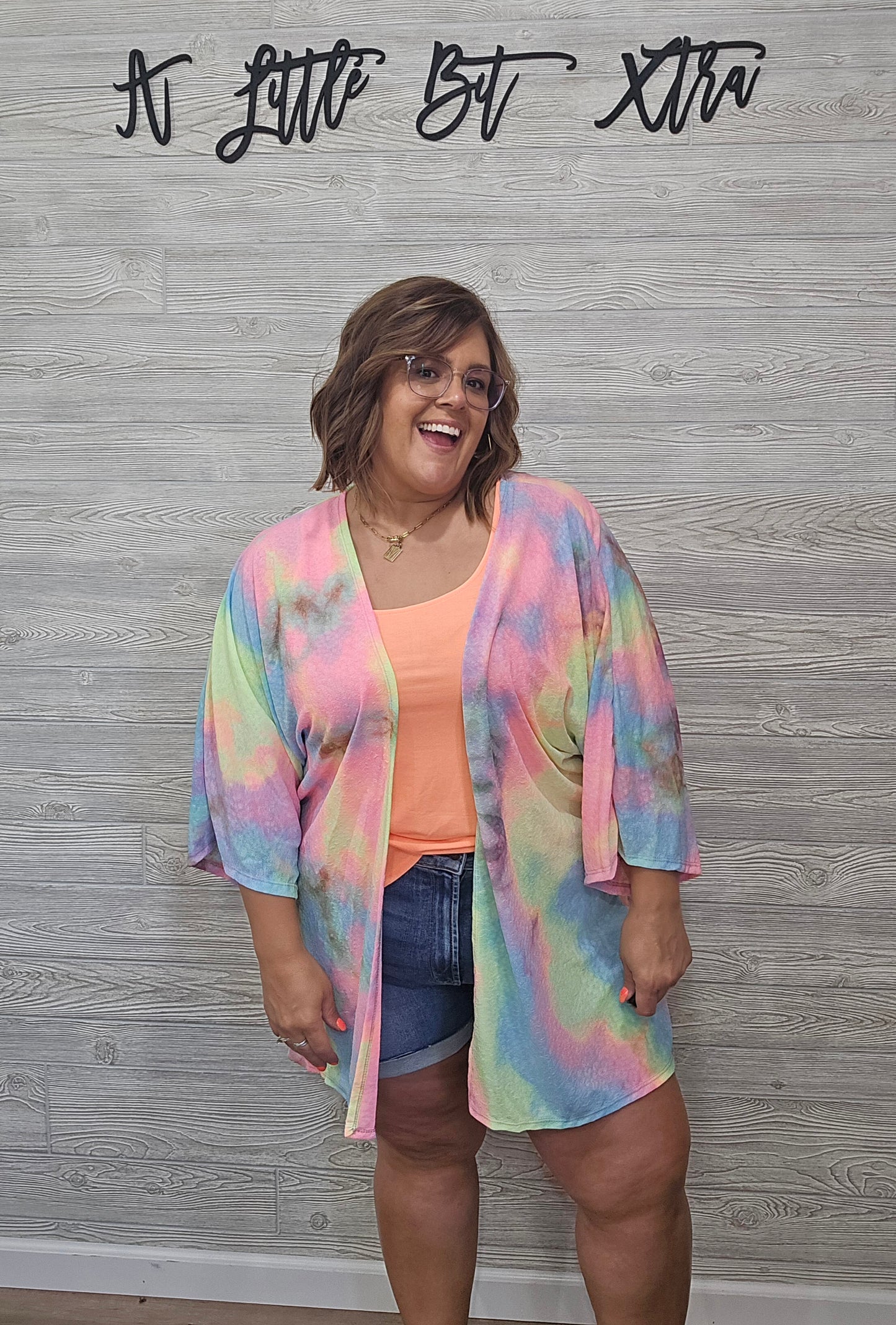 TIE DYE KIMONO