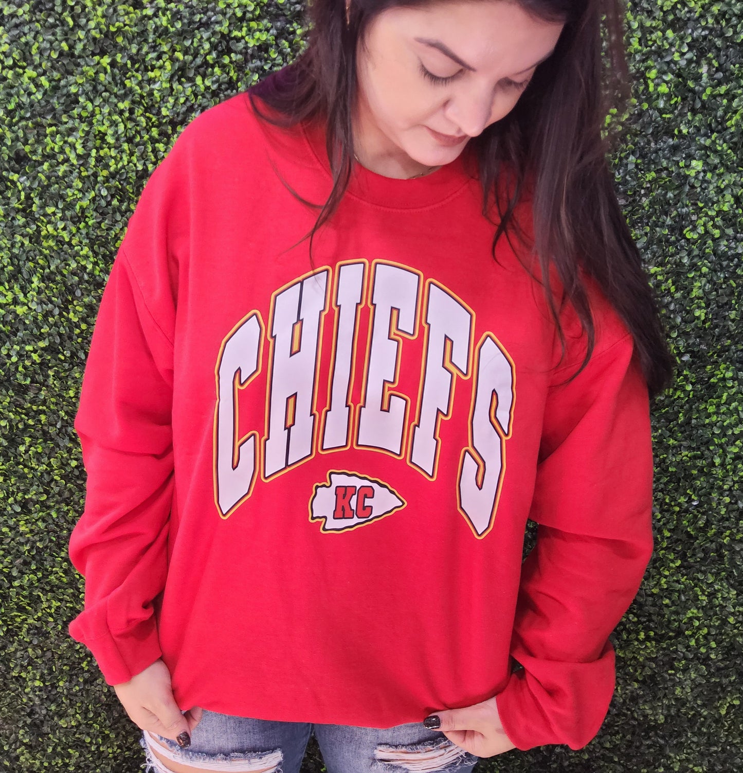 CHIEFS RED CREWNECK