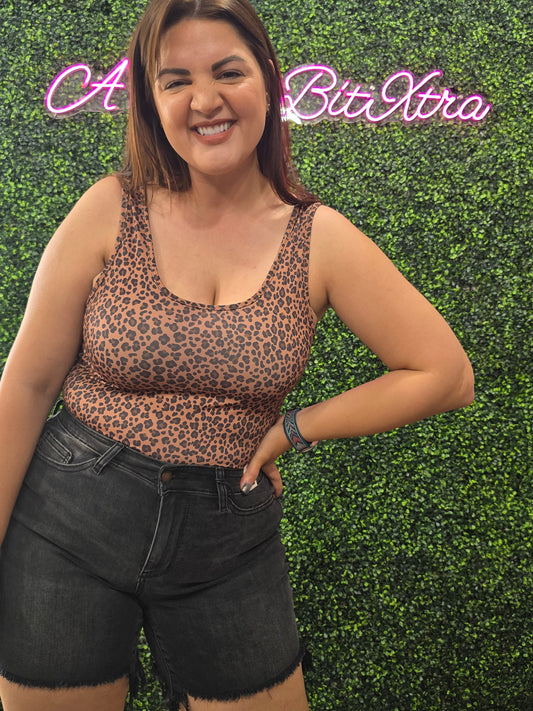 Spotted Charm Cheetah Bodysuit