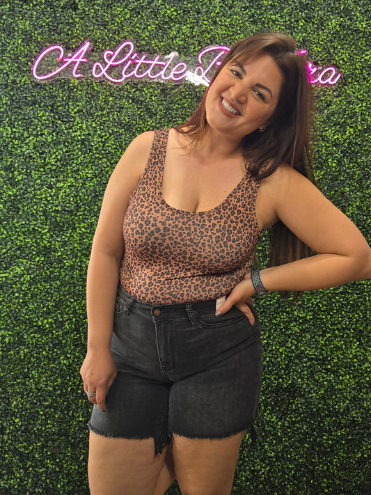 Spotted Charm Cheetah Bodysuit