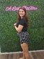 Black Brand Shorts