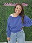 Fleece Boat Neck Pullover / Marlin