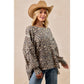 LEOPARD PRINT OVERSIZED SWEATSHIRT: LEOPARD