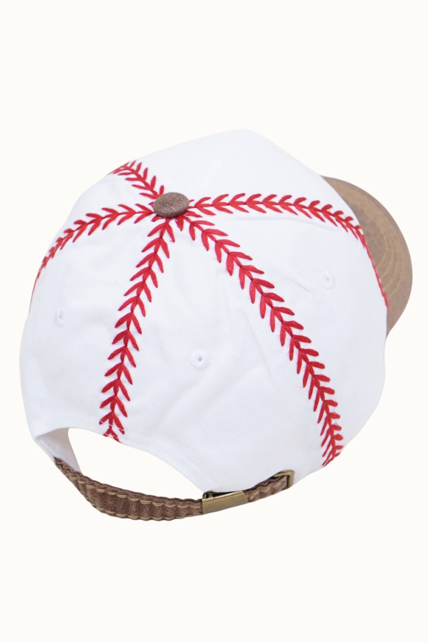 Baseball Stitched Themed Cap, Adjustable - DISCOUNTED Blanks