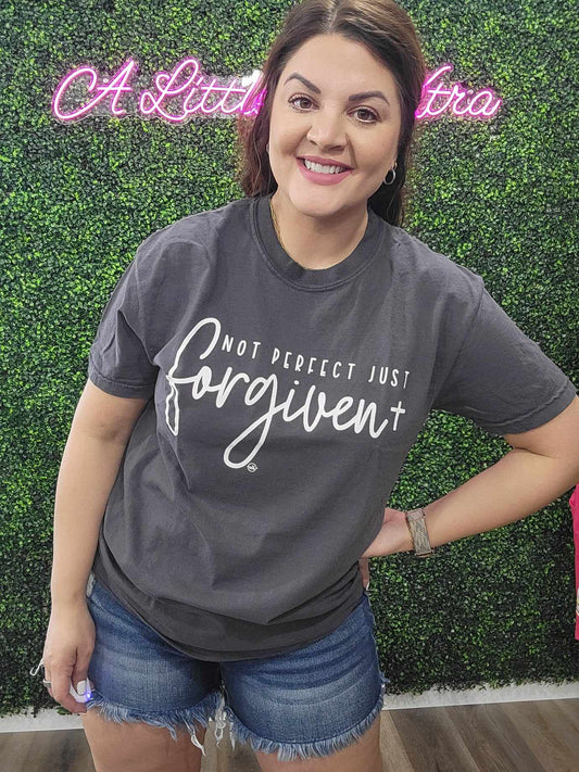 Not Perfect Just Forgiven Graphic Tee