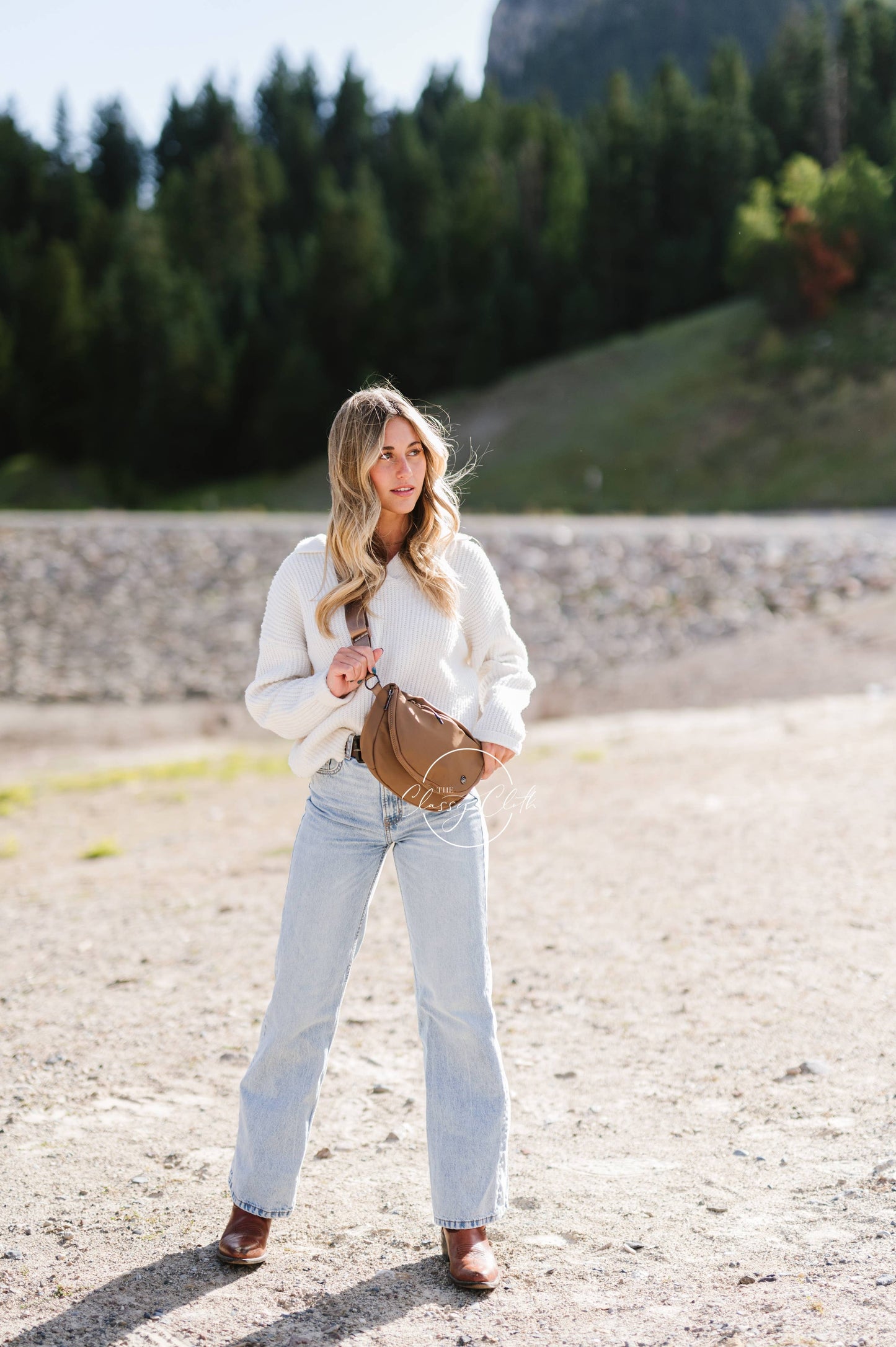 Margot Moon Belt Bag - Mocha RTS