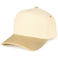 C.C Glitter Brim Two Tone Trucker Hat: Hot Pink