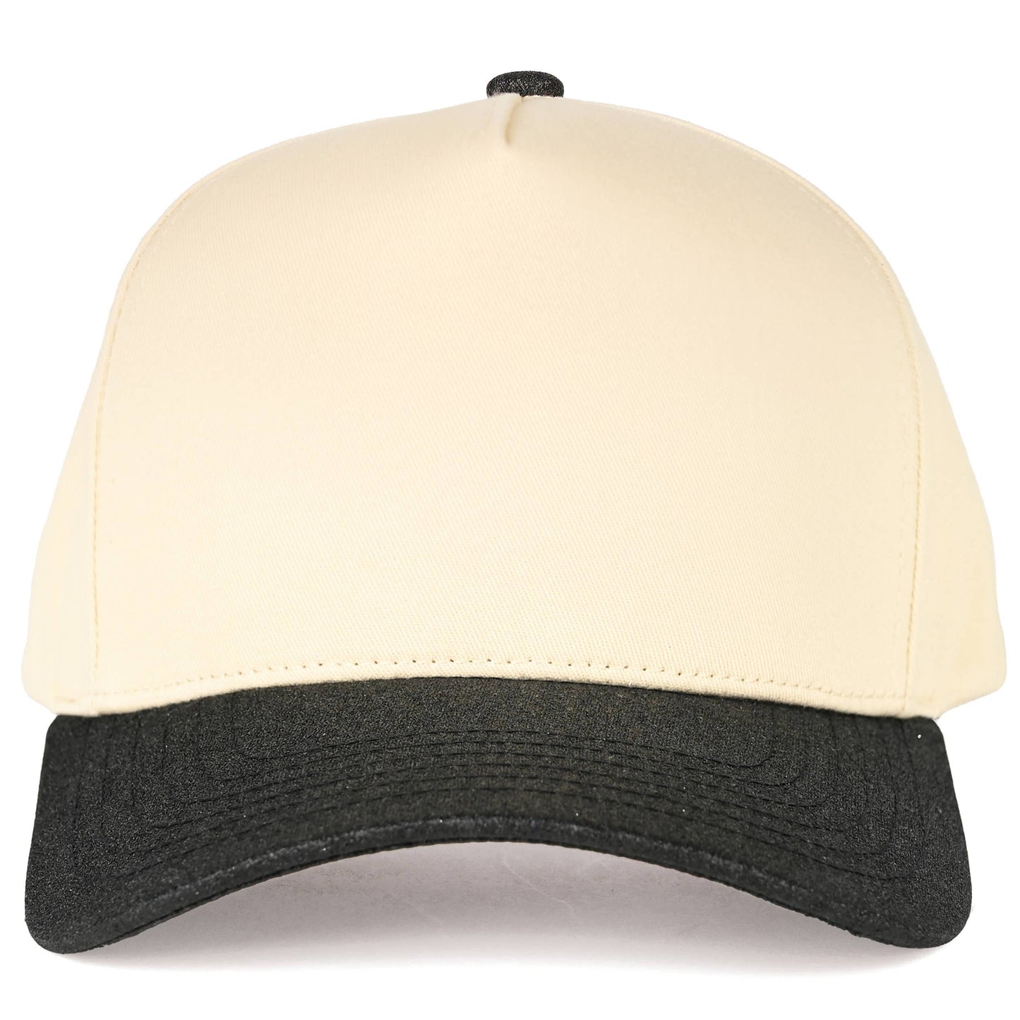 C.C Glitter Brim Two Tone Trucker Hat: Hot Pink