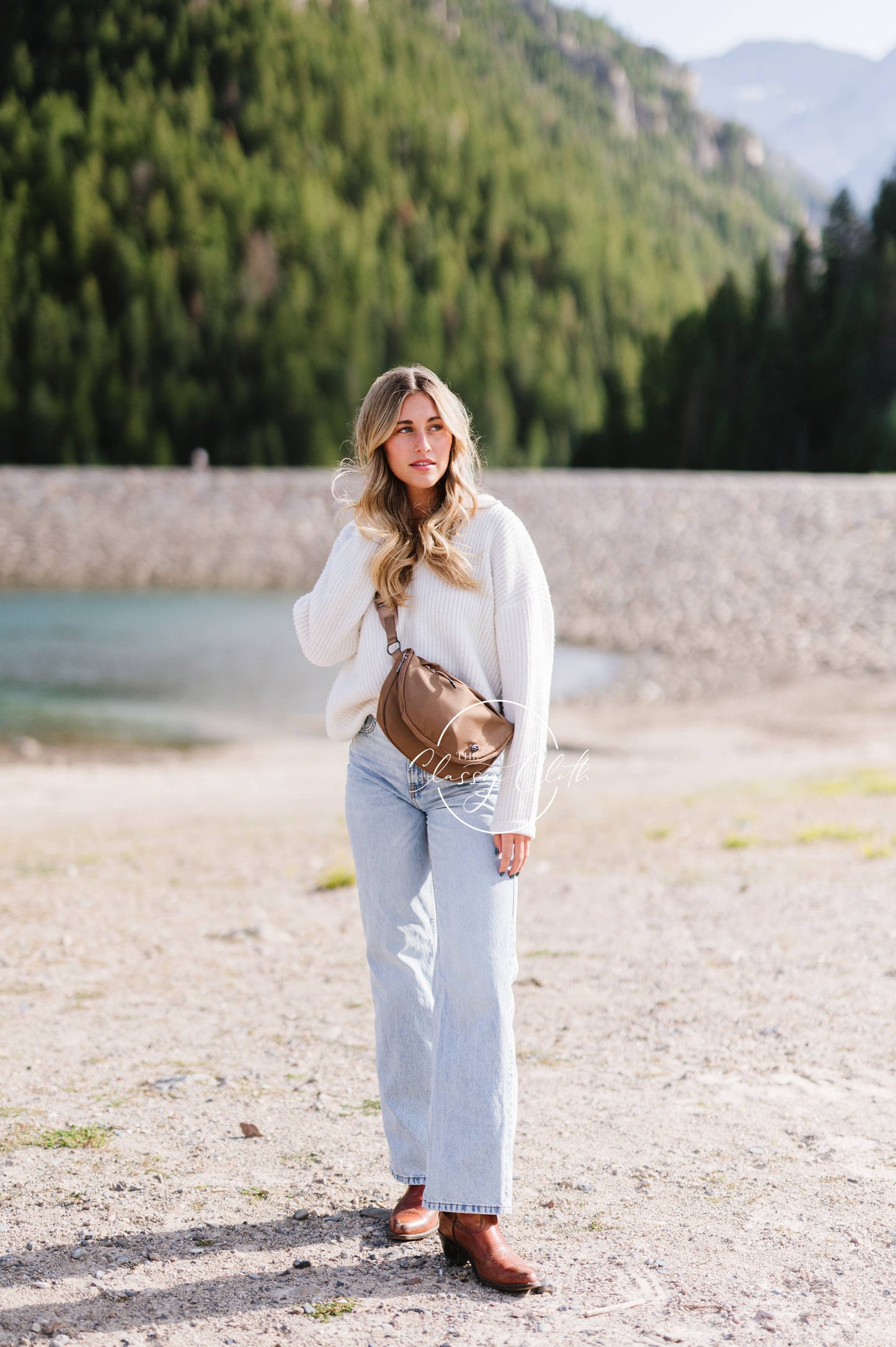 Margot Moon Belt Bag - Mocha RTS