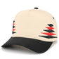 C.C Two Tone Diamond Pattern on Two Tone Trucker Hat: Red/Black