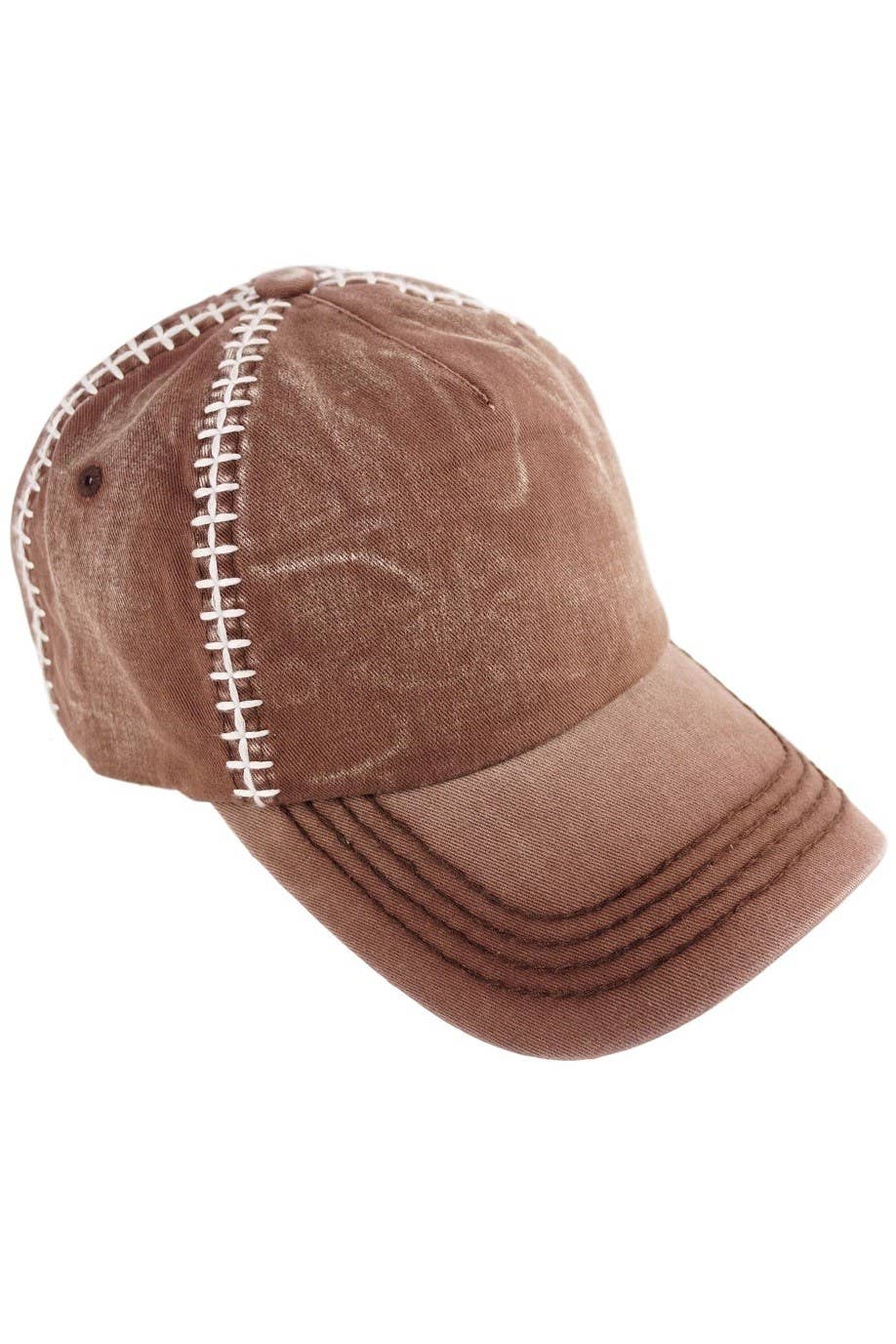 FOOTBALL themed baseball cap, adjustable - Blank