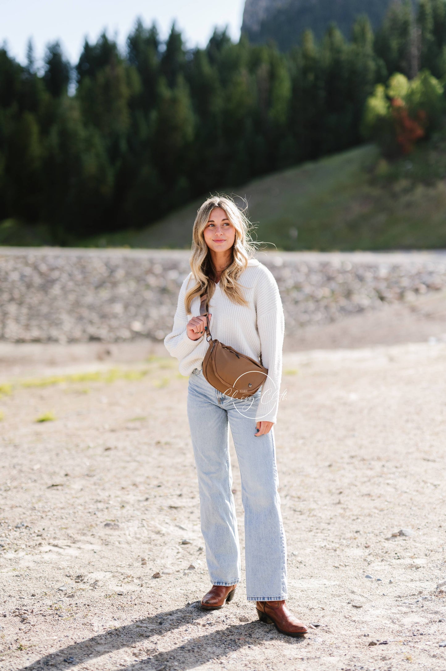 Margot Moon Belt Bag - Mocha RTS