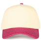 C.C Glitter Brim Two Tone Trucker Hat: Black
