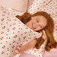 Satin Pillowcase Standard - Cherry Print