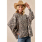 LEOPARD PRINT OVERSIZED SWEATSHIRT: LEOPARD