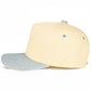 C.C Glitter Brim Two Tone Trucker Hat: Hot Pink