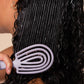 Mini Soft Violet Detangling Flexi Brush