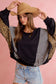 GAMEDAY THEME STRIPE MIX AND MATCH TOP: BLACK / L