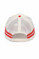 Retro Stripe Mesh Trucker Cap: Black
