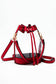 Clear Crossbody Stadium Bucket Bag: Gray