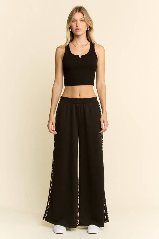 BUSINESS IN THE FRONT PARTY IN THE BACK PANTS: Black / XL