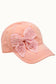Bejeweled Bow Pearl Bling Glitz Ponytail Cap, Adjustable
: Black