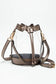 Clear Crossbody Stadium Bucket Bag: Gray