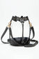 Clear Crossbody Stadium Bucket Bag: Gray