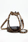 Clear Crossbody Stadium Bucket Bag: Red