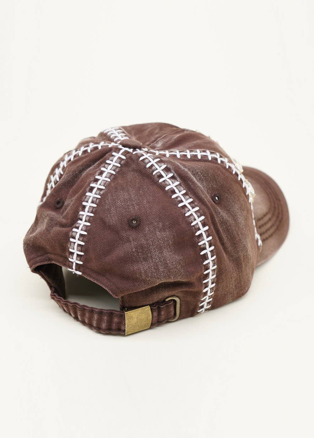 FOOTBALL themed baseball cap, adjustable - Blank