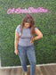 JB HI-RISE BLEACH SPLASH BOYFRIEND JEANS