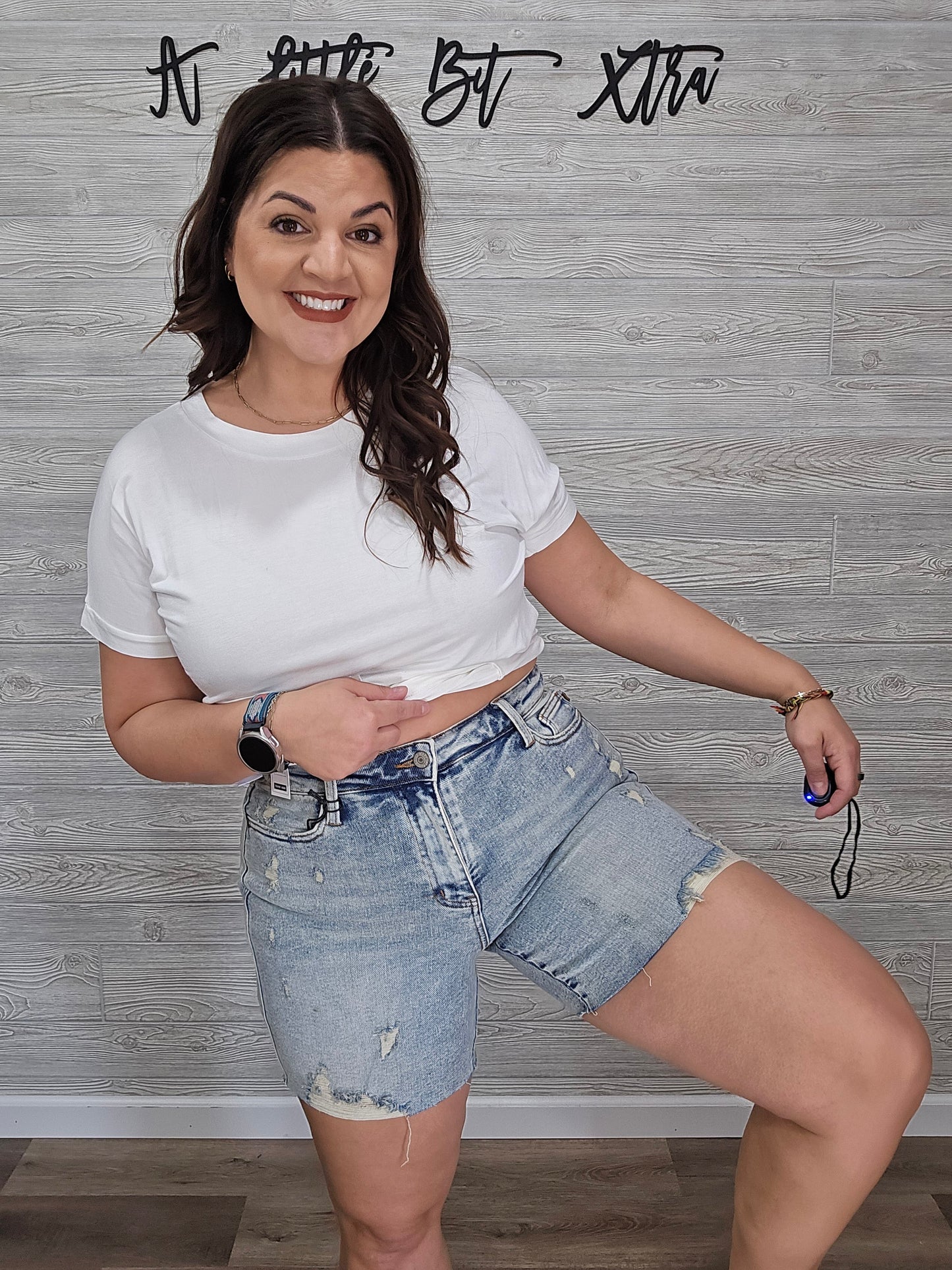 JB MINERAL WASH DESTROY BF SHORTS