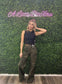 JB HIGH-WAISTED RETRO WIDE LEOPARD PRINT JEANS