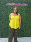SUMMER KINGSLEY TANK: BRIGHT YELLOW