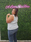 KNIT HEM TWO TONE TANK