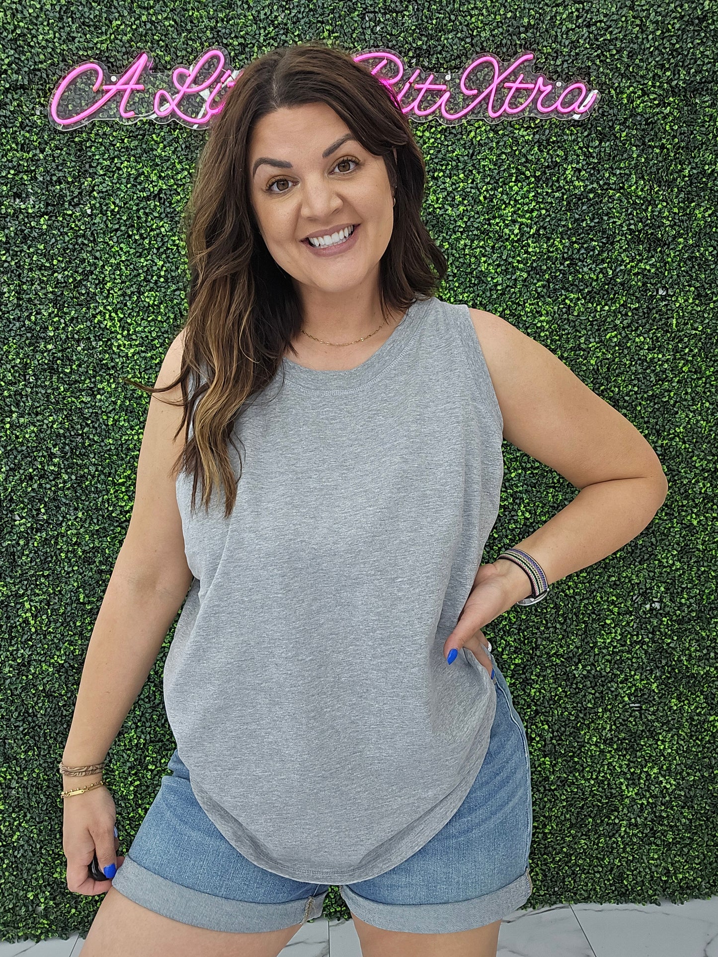 Jersey Heather Tank Top