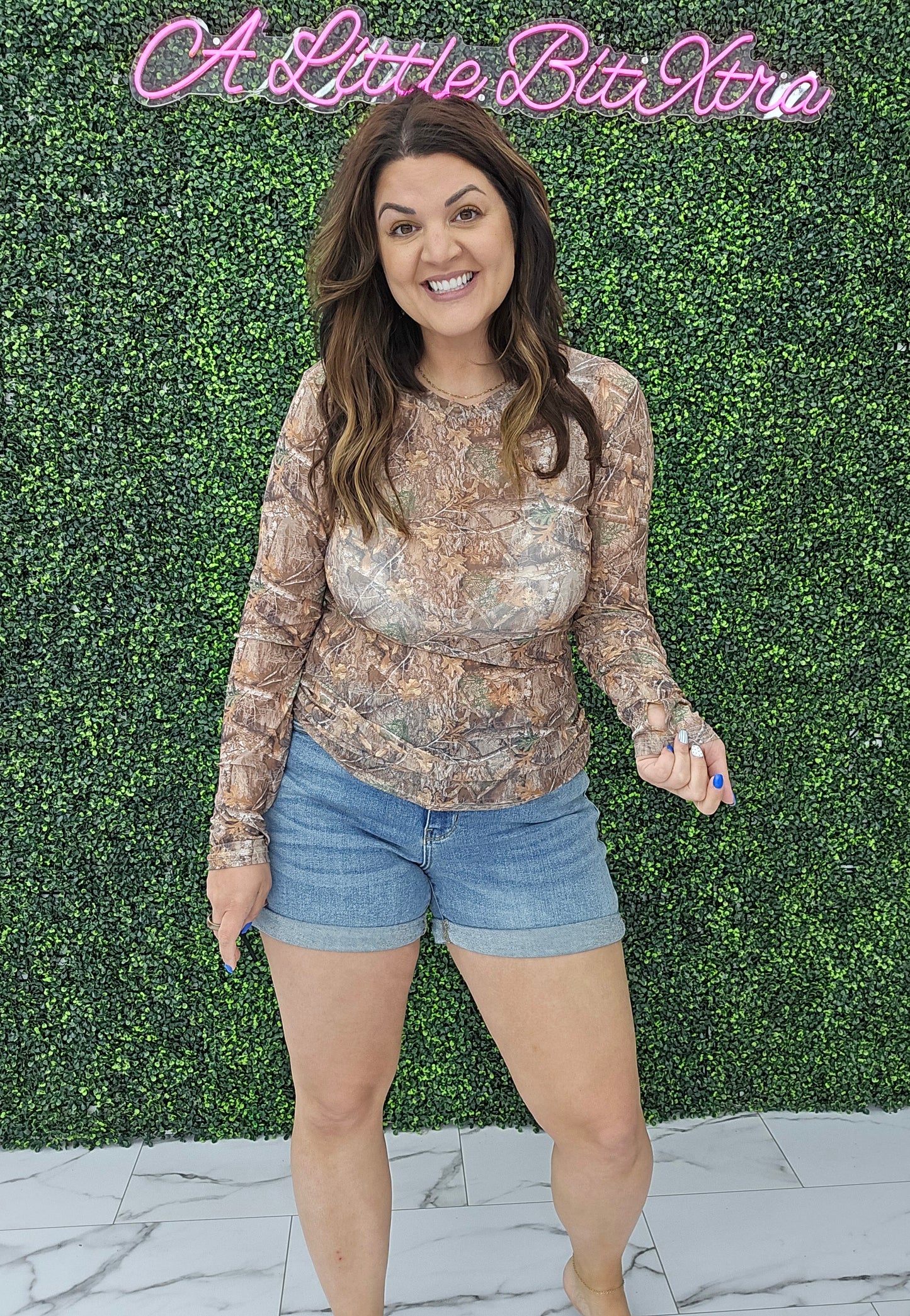 CAMO Mesh Top