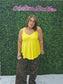 SUMMER KINGSLEY TANK: BRIGHT YELLOW