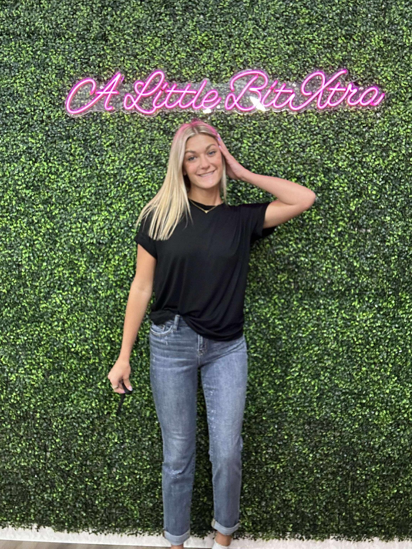 JB HI-RISE BLEACH SPLASH BOYFRIEND JEANS